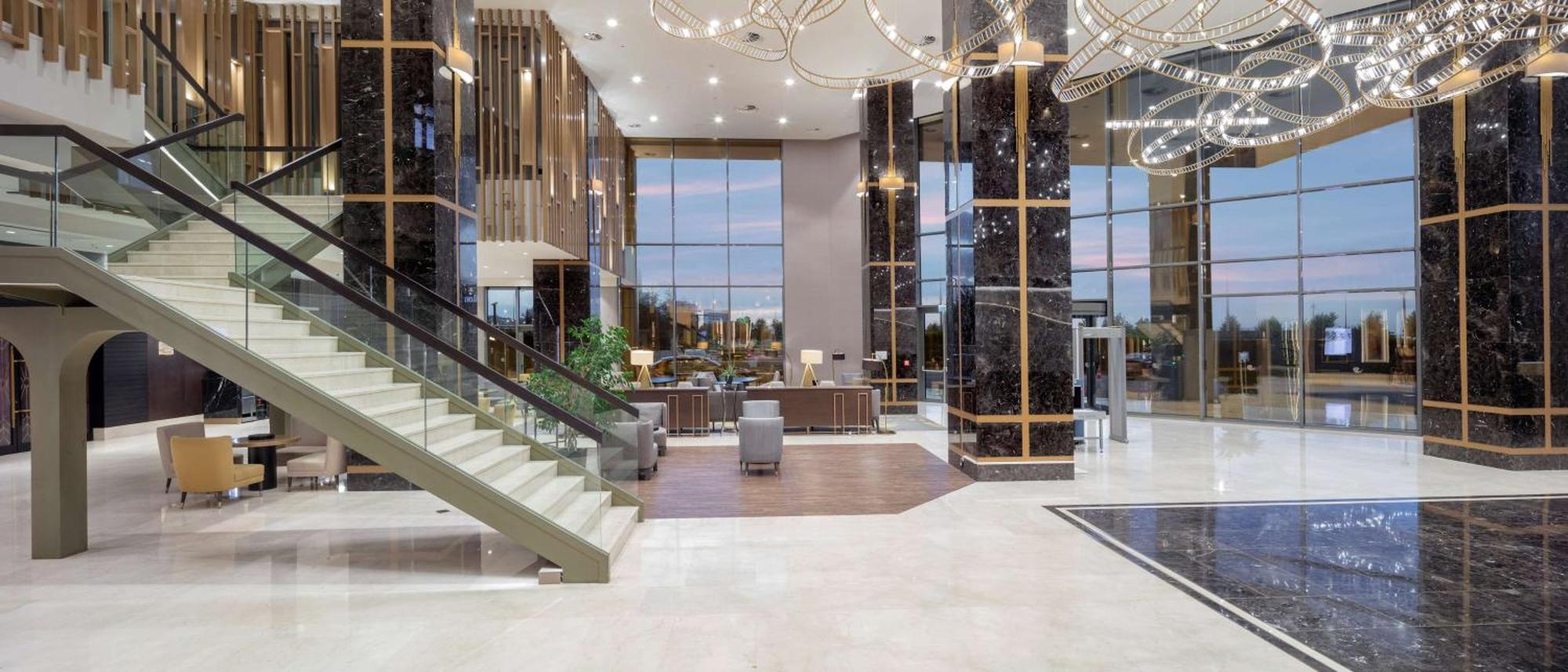 Hilton Istanbul Bakirkoy Hotel Exterior foto Lobby