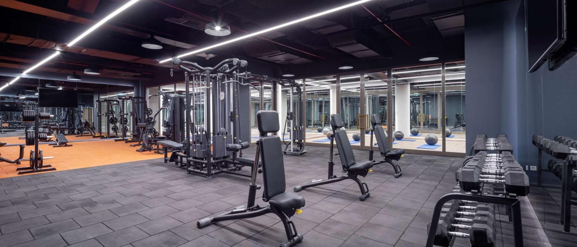 Hilton Istanbul Bakirkoy Hotel Exterior foto The gym at the 2018 Commonwealth Games Athletes' Village